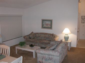 Lounging room combined with the dining room
